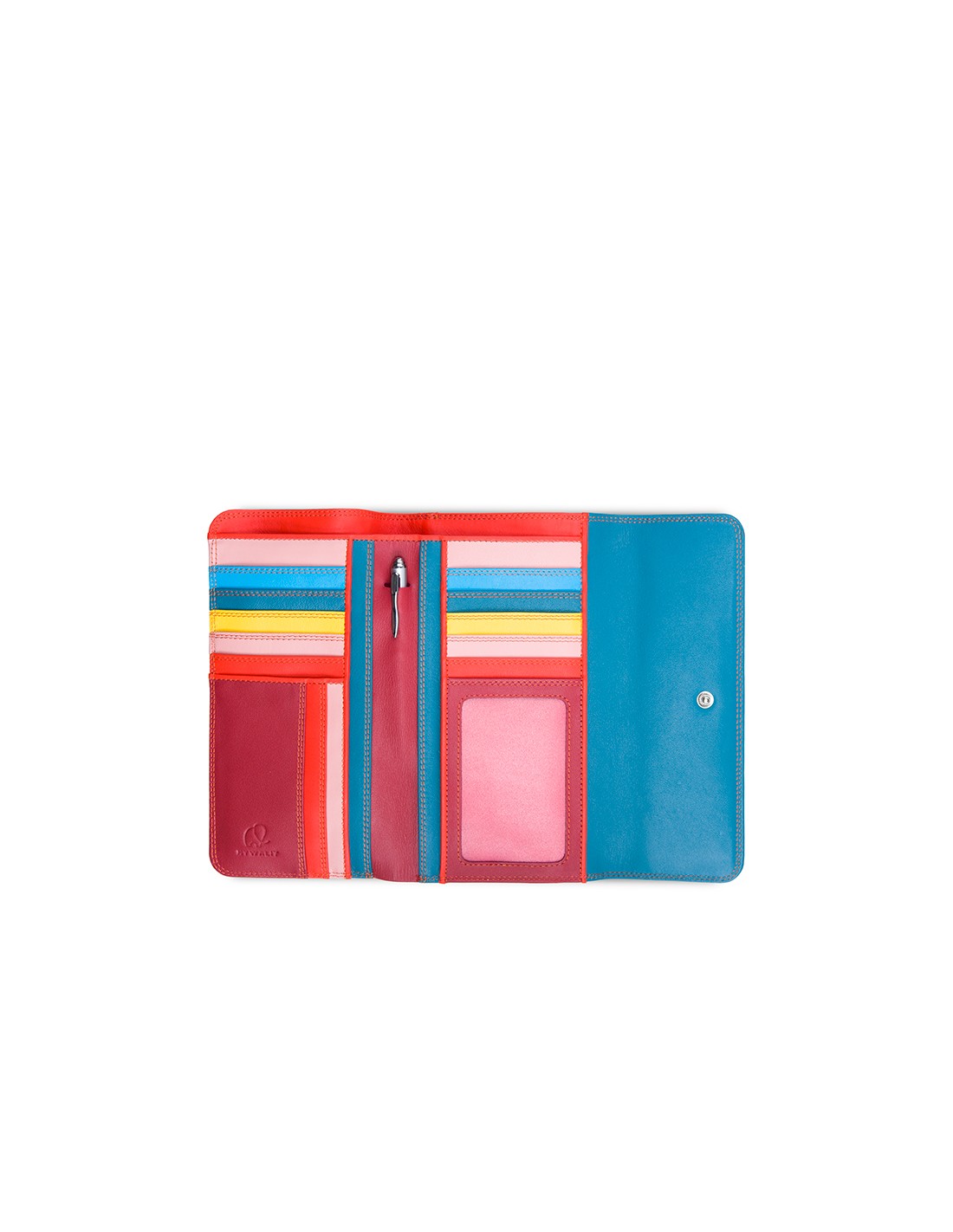 Mywalit pung med plads til 14 kort - Tri-fold w/Outer Zip Purse - style 269