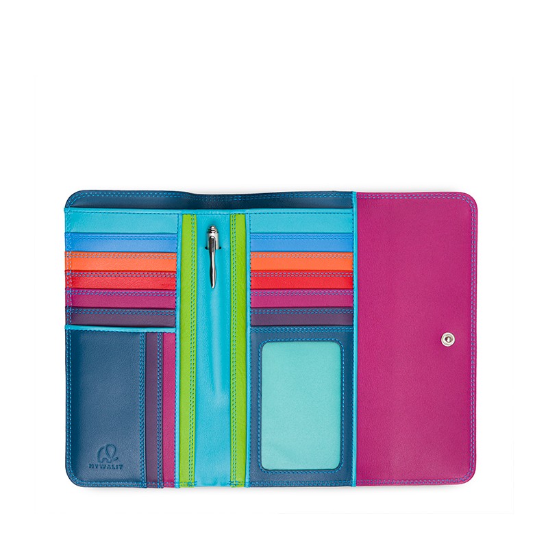 Mywalit pung med plads til 14 kort - Tri-fold w/Outer Zip Purse - style 269