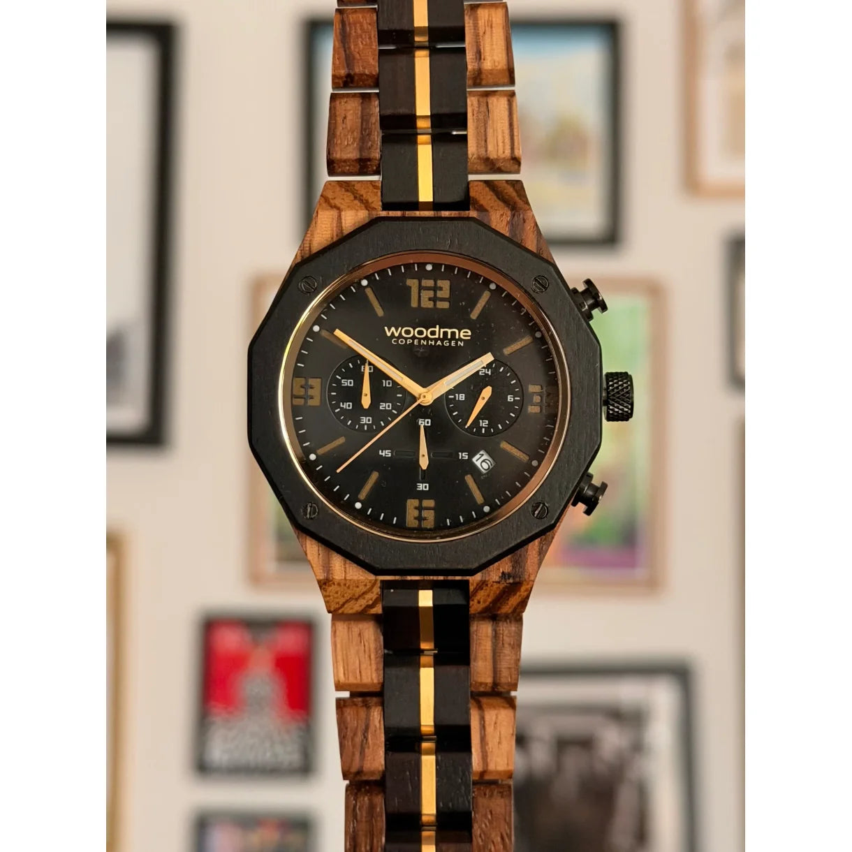 Woodmen Onyx – Wooden watch with a dark, distinctive look