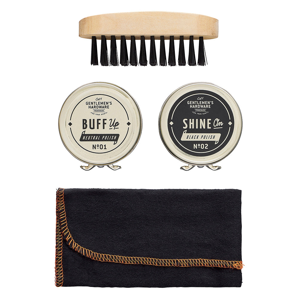 Schuhputzset Travel Shoe Shine von Gentlemen's Hardware Nr. 352