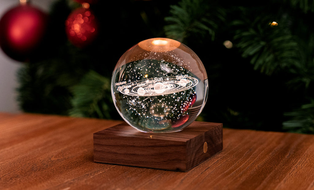 Gingko Design - Amber Crystal Light – dekorative LED-Kristallleuchte