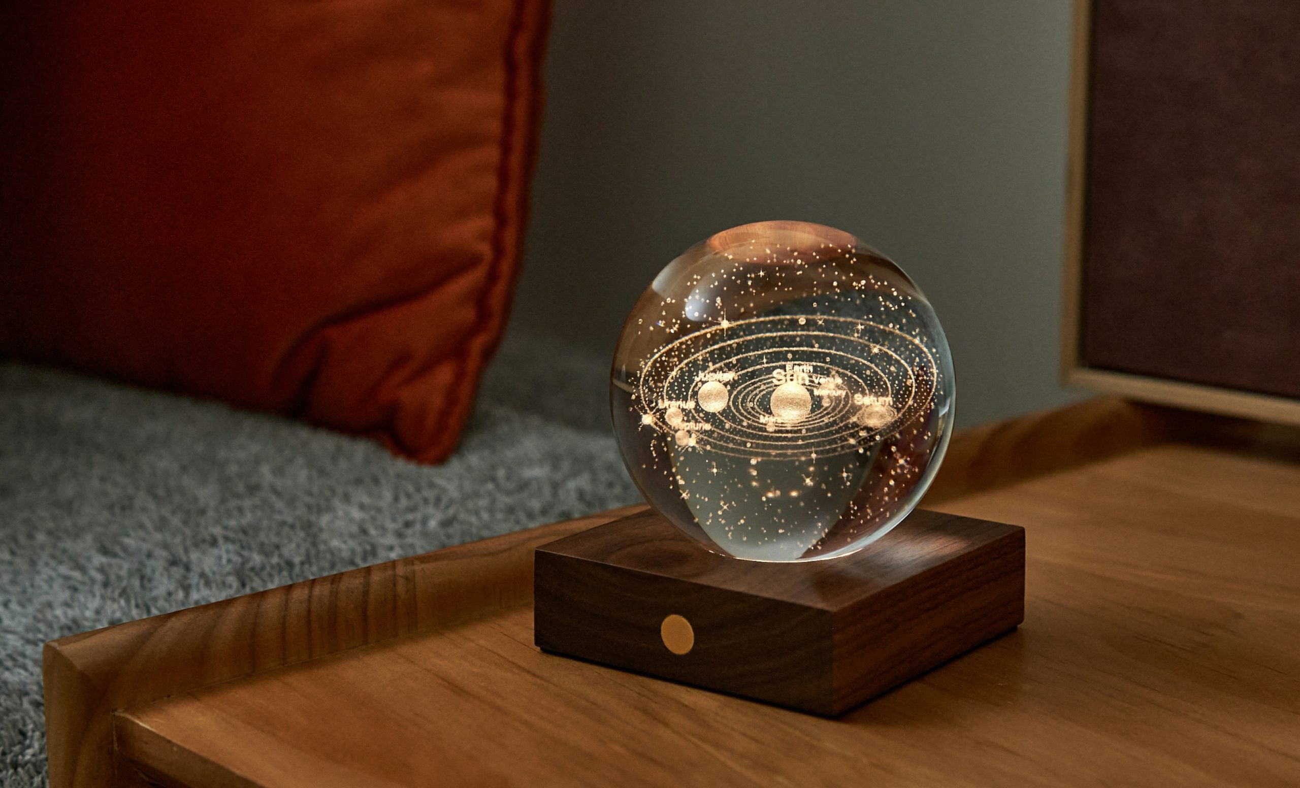 Gingko Design - Amber Crystal Light – dekorative LED-Kristallleuchte
