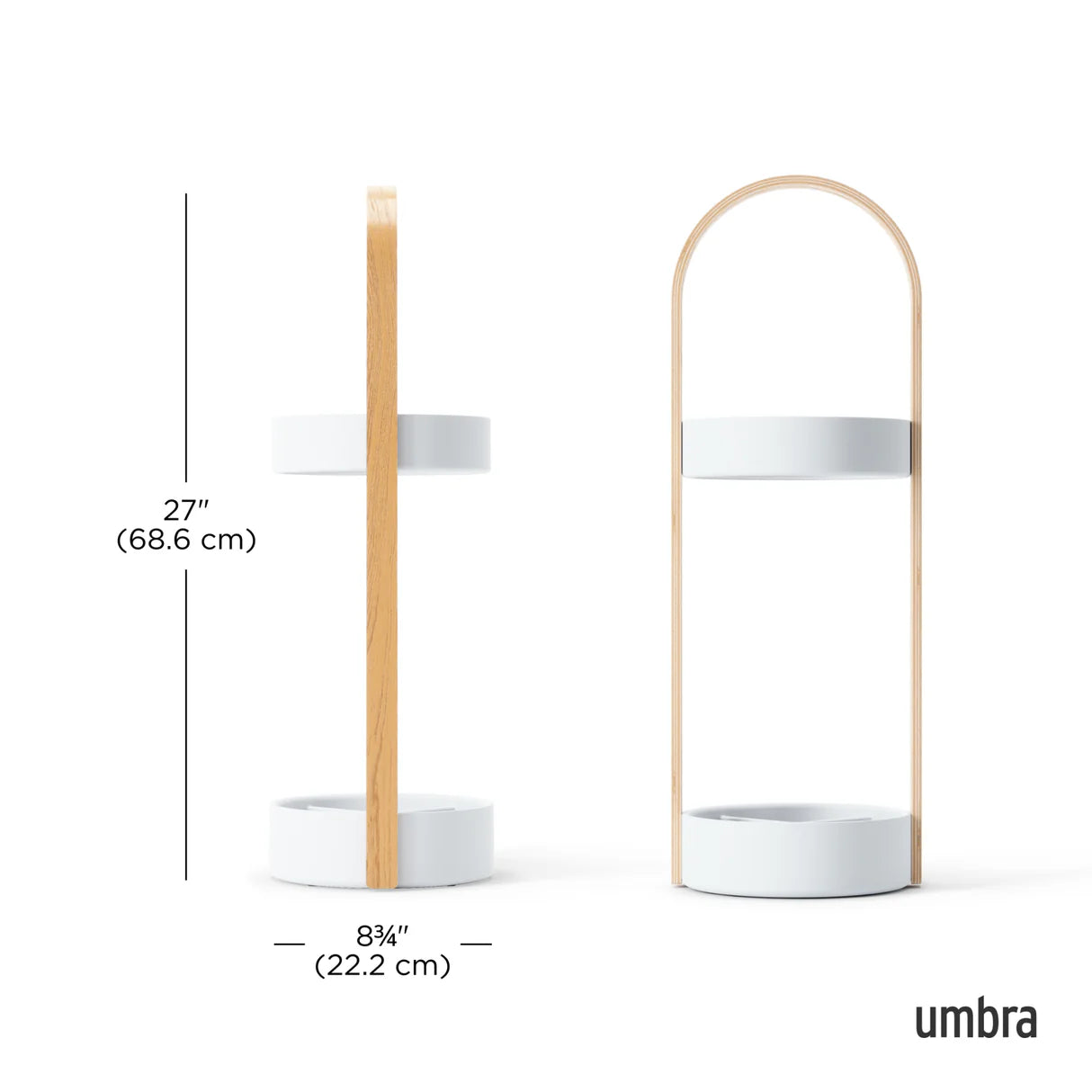 Umbrella Stand - Bellwood - Stand for both full-size umbrellas and compact umbrellas - Umbra