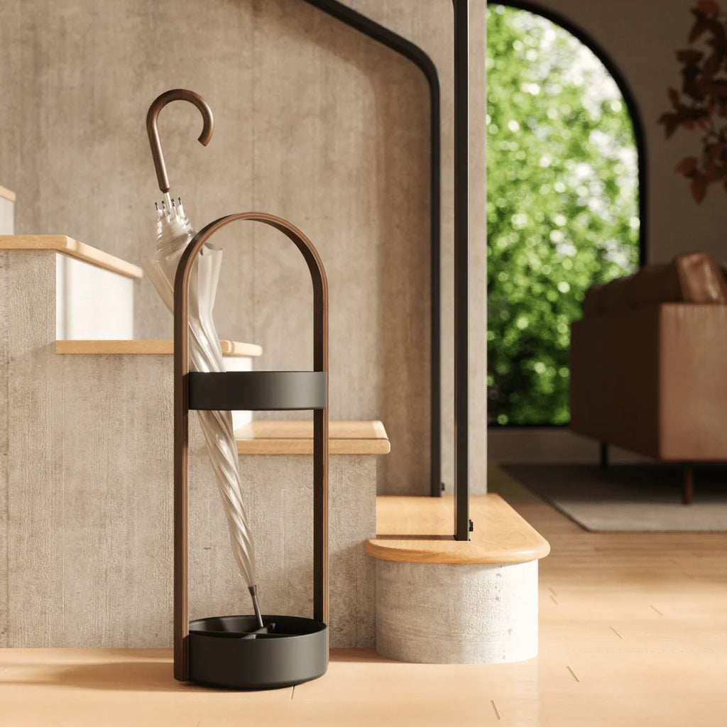 Umbrella Stand - Bellwood - Stand for both full-size umbrellas and compact umbrellas - Umbra