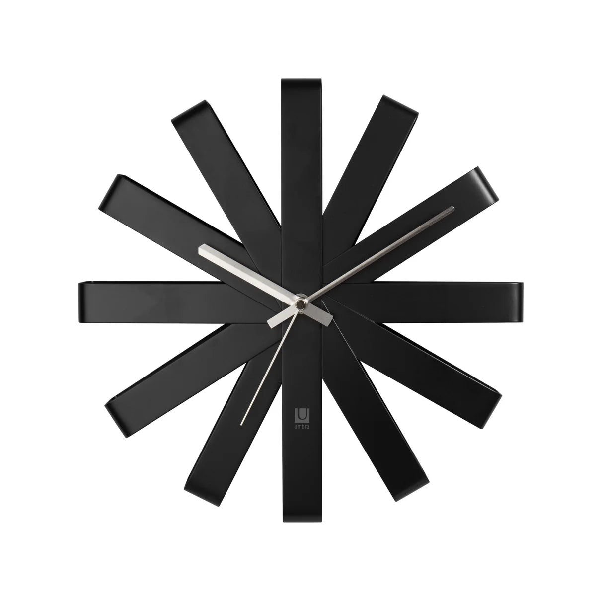 Umbra Ribbon Wanduhr – Modernes Design mit einem Twist