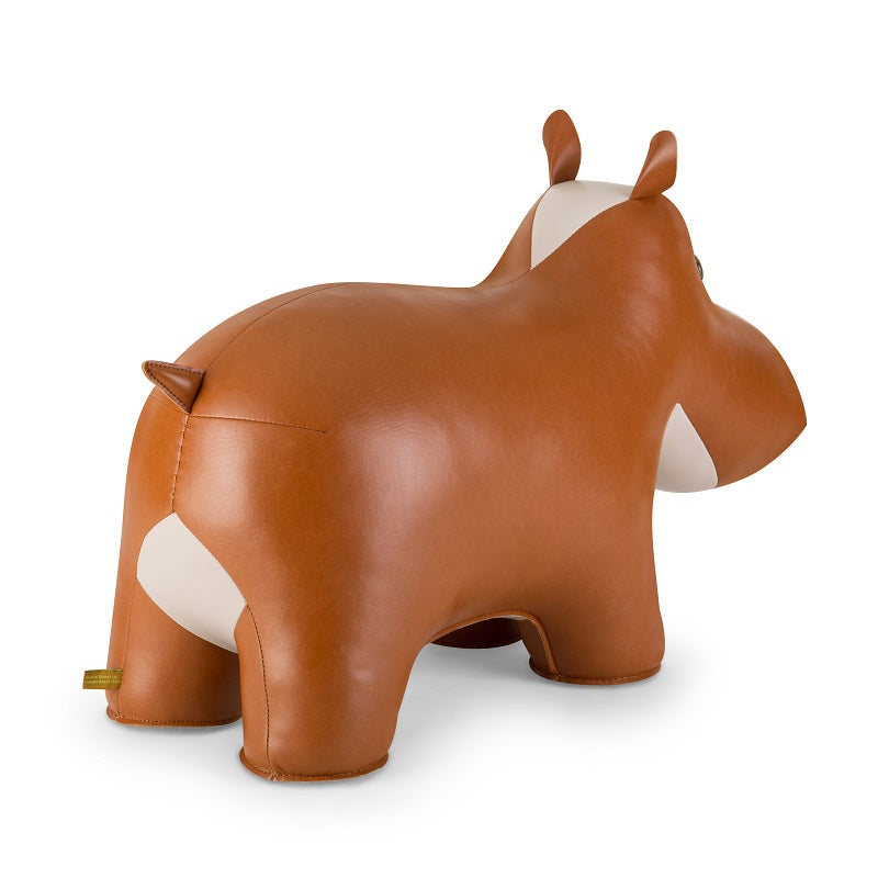 Zuny Nilpferd Hocker – Tan/Wheat