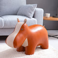 Zuny Nilpferd Hocker – Tan/Wheat